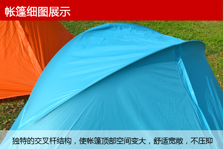 Cheap Goat Tents Ultralight Single Person 2 Door 20D Nylon Silicon Coated Waterproof Windproof Double Layer Two Doors Camping Tent Barraca Tienda   